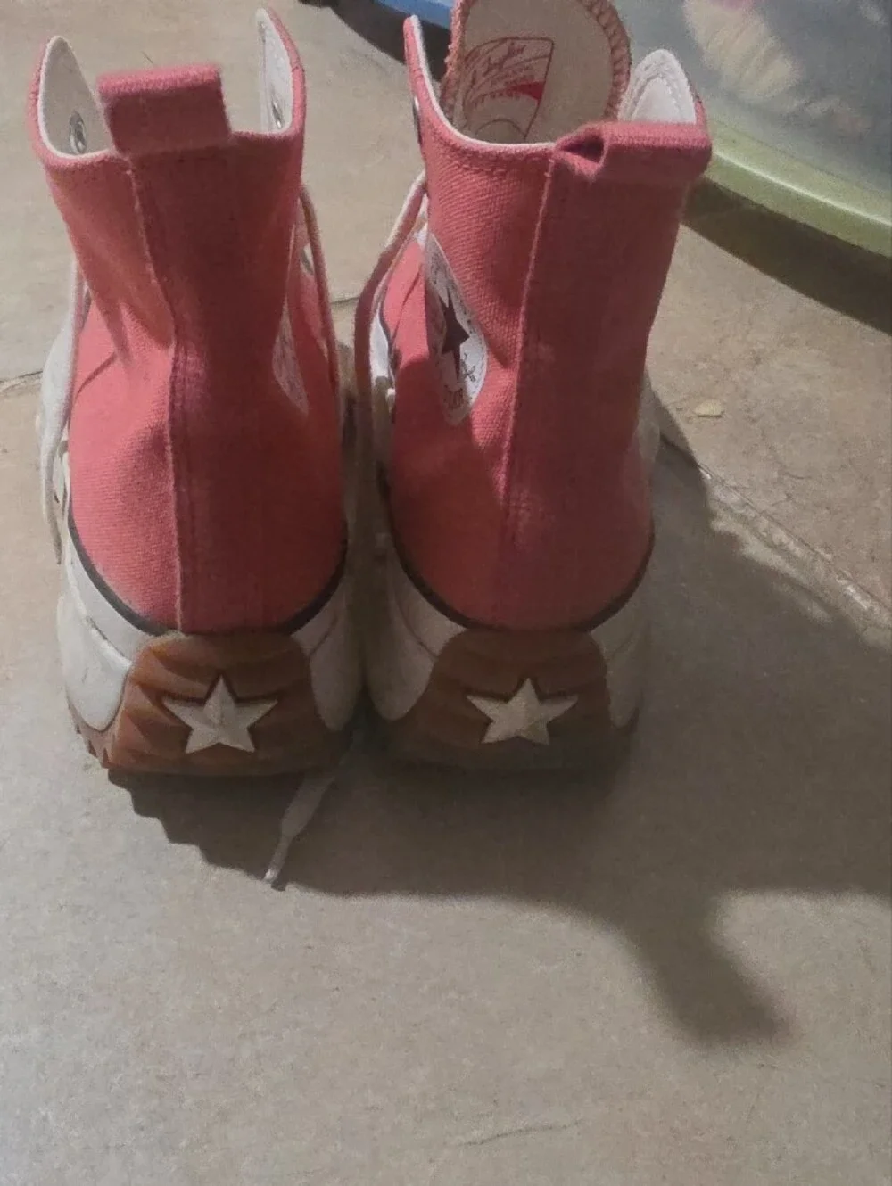 Converse Chuck Taylor All Star High Top Pink Canvas Sneakers